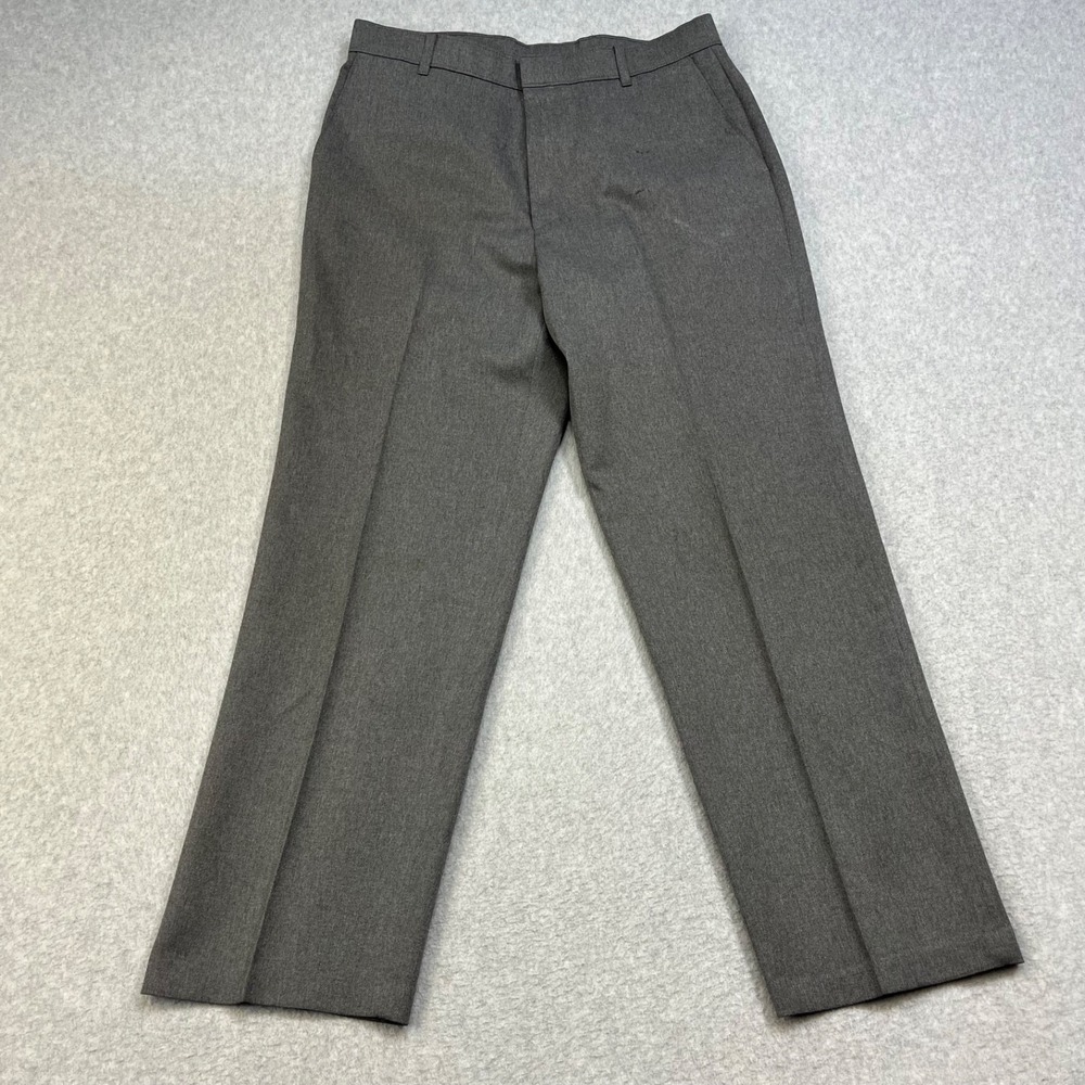 Vintage Levi Strauss Co Action Slacks Mens 34x30 (Fits 34x29) Gray Dress